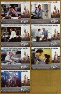 j155 PAPER 7 English movie lobby cards '94 Michael Keaton, Ron Howard