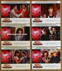 j018 WEIRD SCIENCE 6 English movie lobby cards '85 sexy Kelly LeBrock!