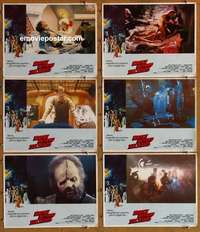 h876 BATTLE BEYOND THE STARS 6 movie lobby cards '80 Robert Vaughn