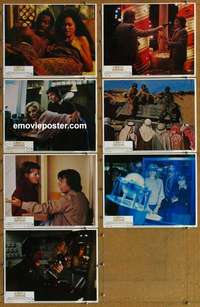 j043 BEST DEFENSE 7 movie lobby cards '84 Dudley Moore, Eddie Murphy