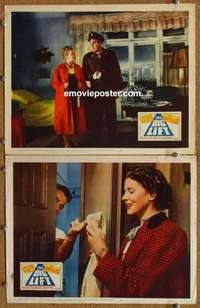 h042 BIG LIFT 2 movie lobby cards '50 Montgomery Clift, Borchers