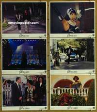 h882 BODYGUARD 6 movie lobby cards '92 Kevin Costner, Whitney Houston