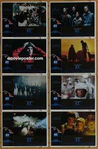 j254 ET 8 movie lobby cards '82 Steven Spielberg, Drew Barrymore