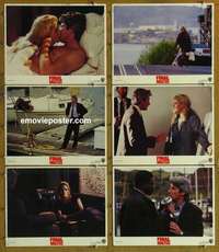 h907 FINAL ANALYSIS 6 movie lobby cards '92 Richard Gere, Basinger