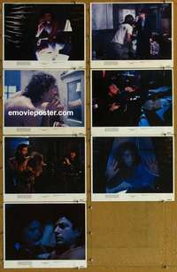 j084 FLY 7 movie lobby cards '86 David Cronenberg, Jeff Goldblum