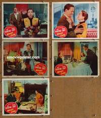 h791 HARRIET CRAIG 5 movie lobby cards '50 Joan Crawford, Corey