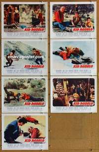 j115 KID RODELO 7 movie lobby cards '66 Don Murray, Janet Leigh
