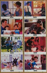 j301 LOOK WHO'S TALKING TOO 8 movie lobby cards '90 Travolta, Alley