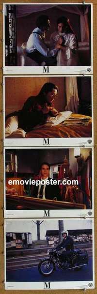 h654 M BUTTERFLY 4 movie lobby cards '93 David Cronenberg, Jeremy Irons