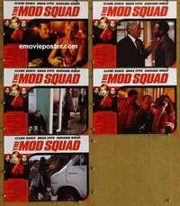 h819 MOD SQUAD 5 movie lobby cards '99 Claire Danes, Ribisi