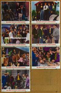 j142 MRS BROWN YOU'VE GOT A LOVELY DAUGHTER 7 movie lobby cards '68