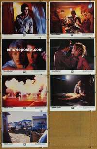 j145 NEAR DARK 7 movie lobby cards '87 Bill Paxton, vampire horror!