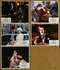 h825 NIJINSKY 5 Spanish/US movie lobby cards '80 Alan Bates