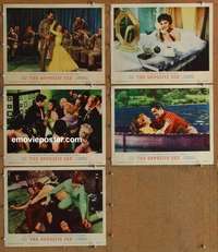 h827 OPPOSITE SEX 5 movie lobby cards '56 June Allyson, Joan Collins