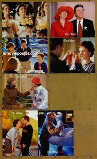 j153 OTHER SISTER 7 movie lobby cards '99 Diane Keaton, Juliette Lewis