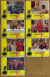 j156 PARTY 7 movie lobby cards '68 Peter Sellers, Blake Edwards