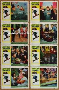 j324 PATSY 8 movie lobby cards '64 Jerry Lewis star & director!