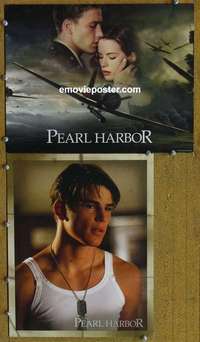 h246 PEARL HARBOR 2 movie lobby cards '01 Josh Harnett, Kate Beckinsale