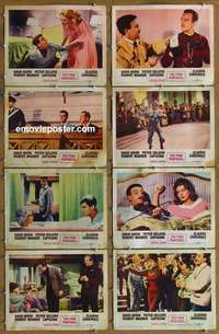 j327 PINK PANTHER 8 movie lobby cards '64 Peter Sellers, David Niven