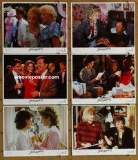 h999 STEEL MAGNOLIAS 6 movie lobby cards '89 Sally Field, Parton