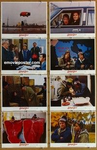 j340 STRANGE BREW 8 movie lobby cards '83 Rick Moranis, Dave Thomas