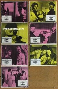 j134 MEAN FRANK & CRAZY TONY 7 Spanish/US movie lobby cards '75