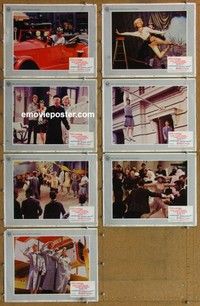 j203 THOROUGHLY MODERN MILLIE 7 movie lobby cards '67 Julie Andrews