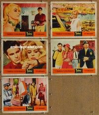 h850 TOPKAPI 5 movie lobby cards '64 Melina Mercouri, Ustinov, Schell