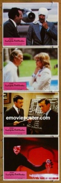 h721 TRAIL OF THE PINK PANTHER 4 movie lobby cards '82 Peter Sellers