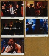 h852 UNDER SUSPICION 5 movie lobby cards '91 Liam Neeson, San Giacomo