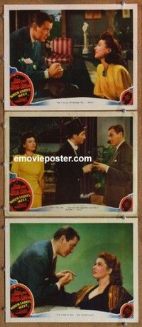h570 WHEN LADIES MEET 3 movie lobby cards '41 Joan Crawford, Garson