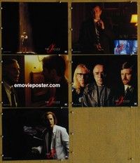 h862 X-FILES 5 movie lobby cards '98 David Duchovny, Gillian Anderson