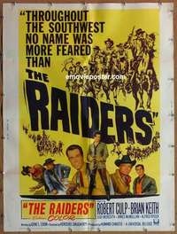 k190 RAIDERS 30x40 movie poster '64 Robert Culp, Brian Keith