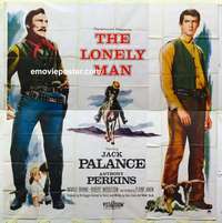 k406 LONELY MAN six-sheet movie poster '57 Jack Palance, Anthony Perkins