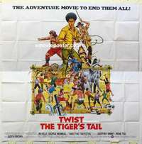 k391 HOT POTATO int'l six-sheet movie poster '76 Twist the Tiger's Tail!