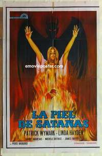k636 BLOOD ON SATAN'S CLAW Argentinean movie poster '71 Andrews