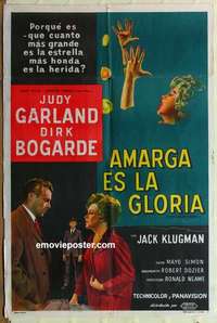 k671 I COULD GO ON SINGING Argentinean movie poster '63 Garland