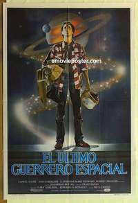 k676 LAST STARFIGHTER Argentinean movie poster '84 Lance Guest