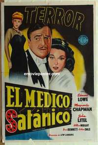 k686 MURDER IN TIMES SQUARE Argentinean movie poster '43 E. Lowe