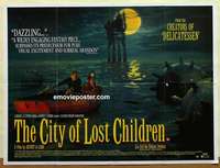 k518 CITY OF LOST CHILDREN British quad movie poster '95 Ron Perlman