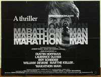 k579 MARATHON MAN British quad movie poster '76 Dustin Hoffman