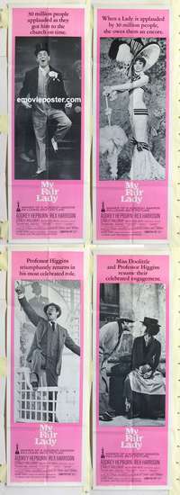 k127 MY FAIR LADY 4 door panel movie posters R71 Audrey Hepburn