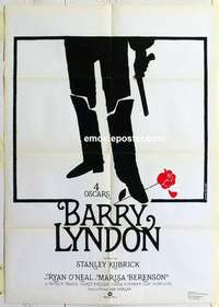 k025 BARRY LYNDON Dutch 33x46 movie poster '75 Kubrick, Ryan O'Neal