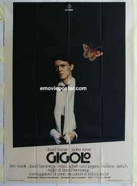 k225 JUST A GIGOLO Italian one-panel movie poster '81 formal David Bowie!