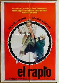 k050 REDNECK South American 23x32 movie poster '73 Franco Nero, Lester