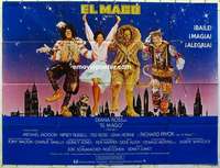 k034 WIZ Spanish 45x59 movie poster '78 Diana Ross, Michael Jackson