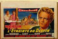 m107 COUNT THREE & PRAY Belgian movie poster movie poster '55 Van Helflin, Woodward