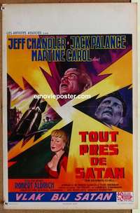 m131 TEN SECONDS TO HELL Belgian movie poster '59 Jack Palance