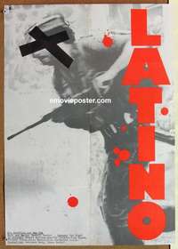 m145 LATINO East German movie poster '87 Haskell Wexler