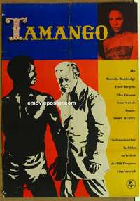 m151 TAMANGO East German movie poster '60 Dorothy Dandridge, Jurgens